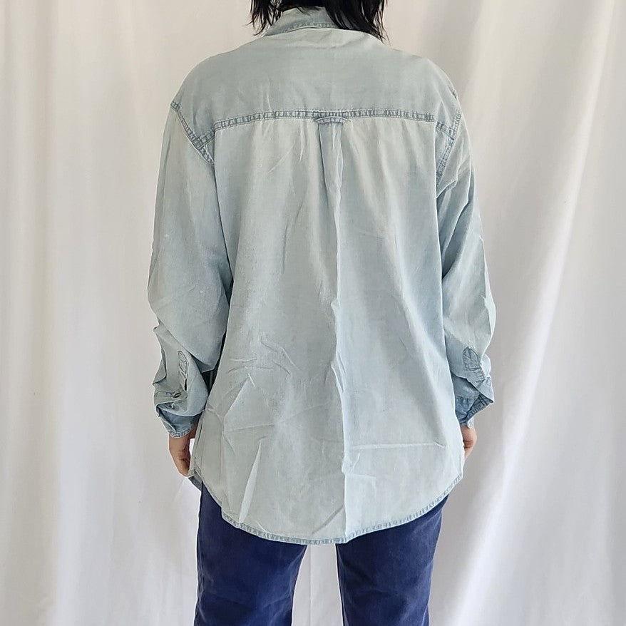 Chambray Button Down Shirt
