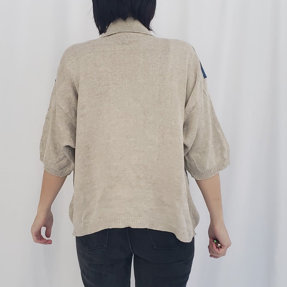 90s I.B. Diffusion Linen and Cotton Cardigan