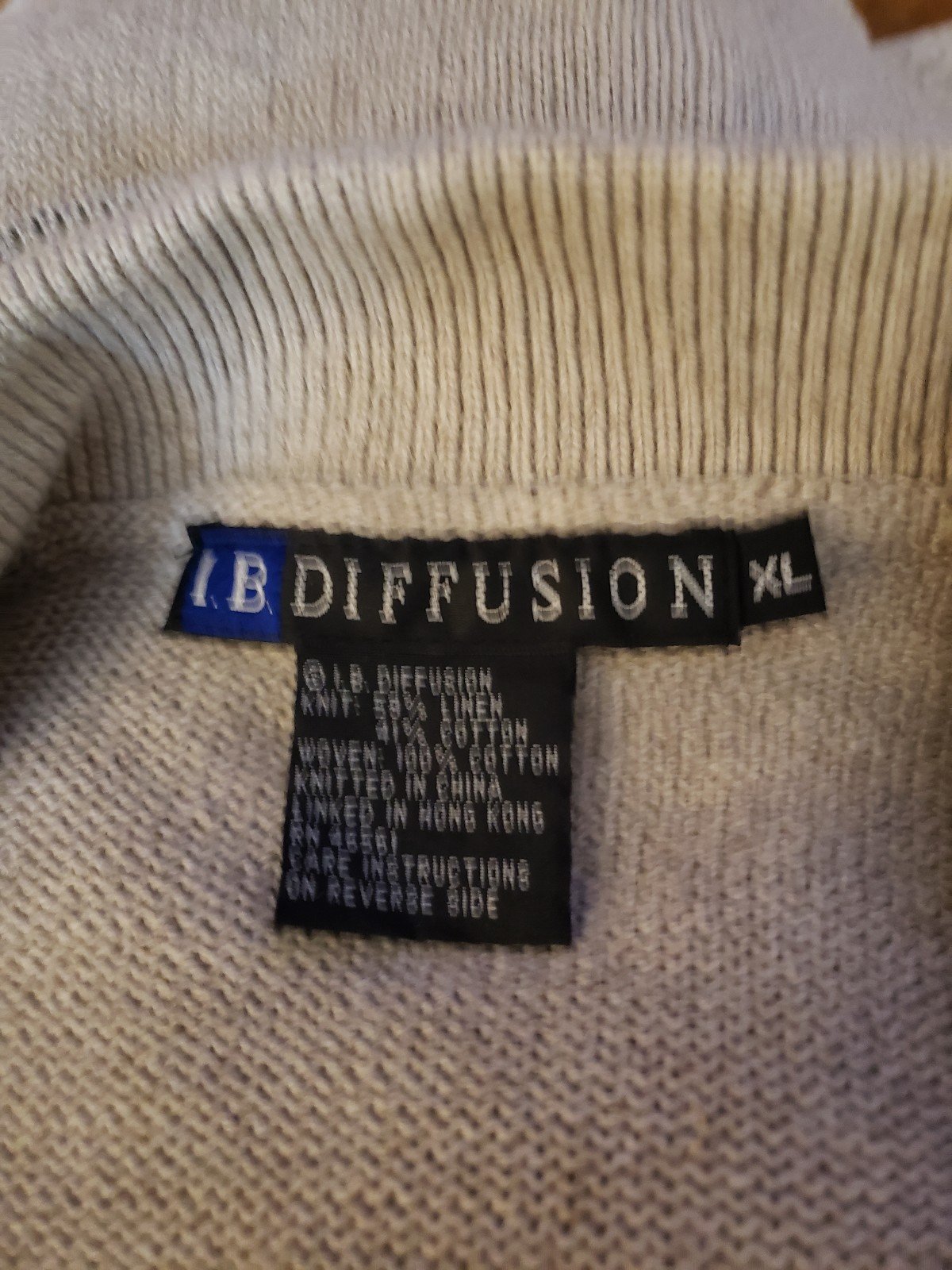 90s I.B. Diffusion Linen and Cotton Cardigan