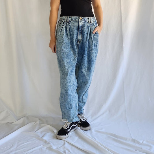 80s Stone Wash Jeans