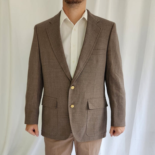 80s Brown Blazer