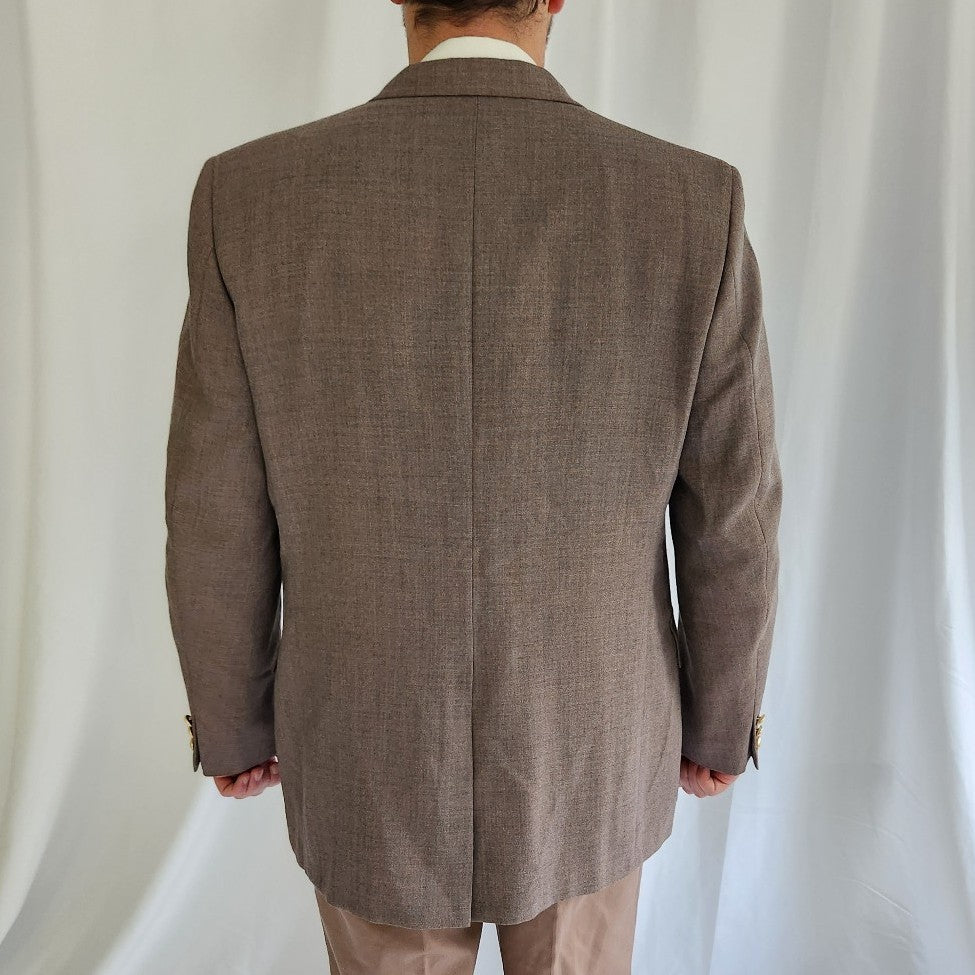 80s Brown Blazer