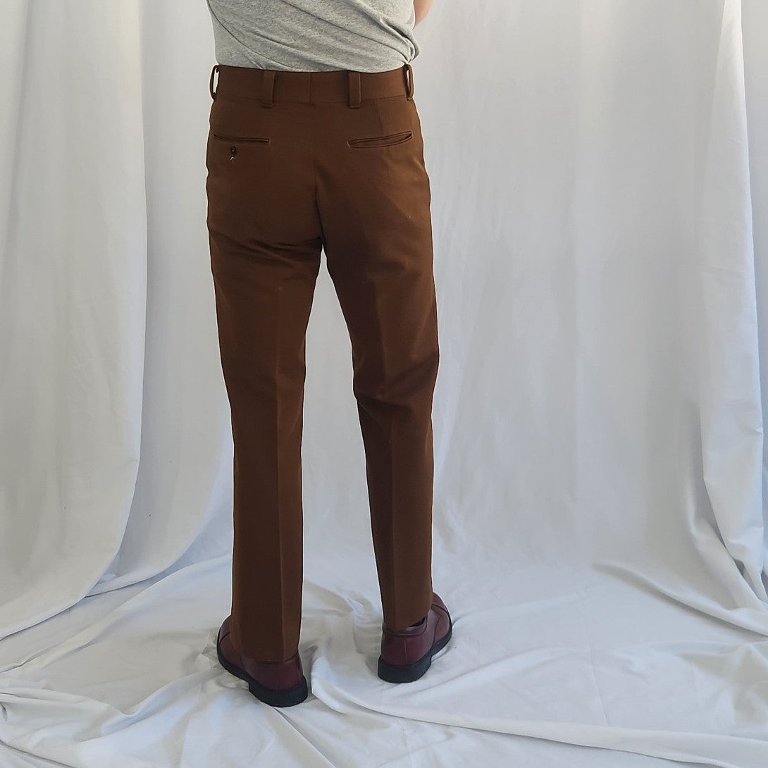 70s/80s Levi's Panatela Brown Trousers