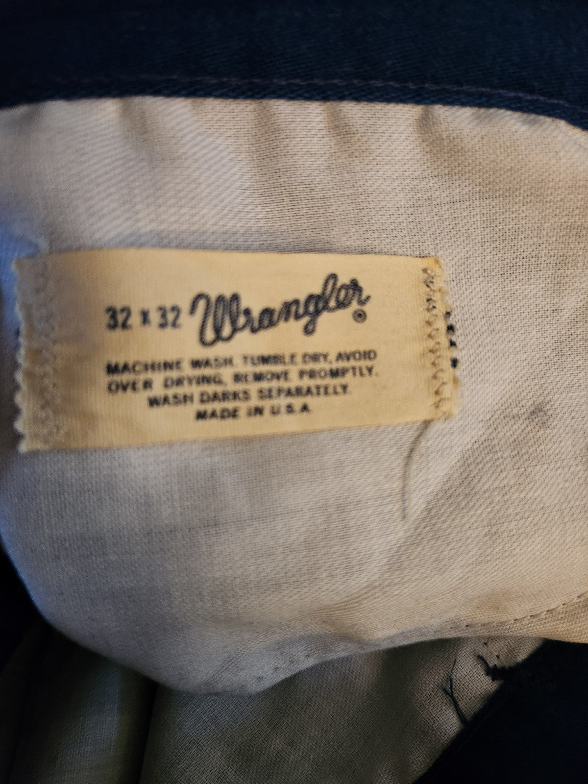 60s/70s Blue Wrangler Pants