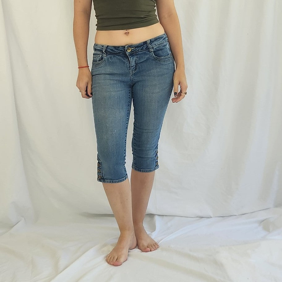 Y2K l.e.i Denim Capris