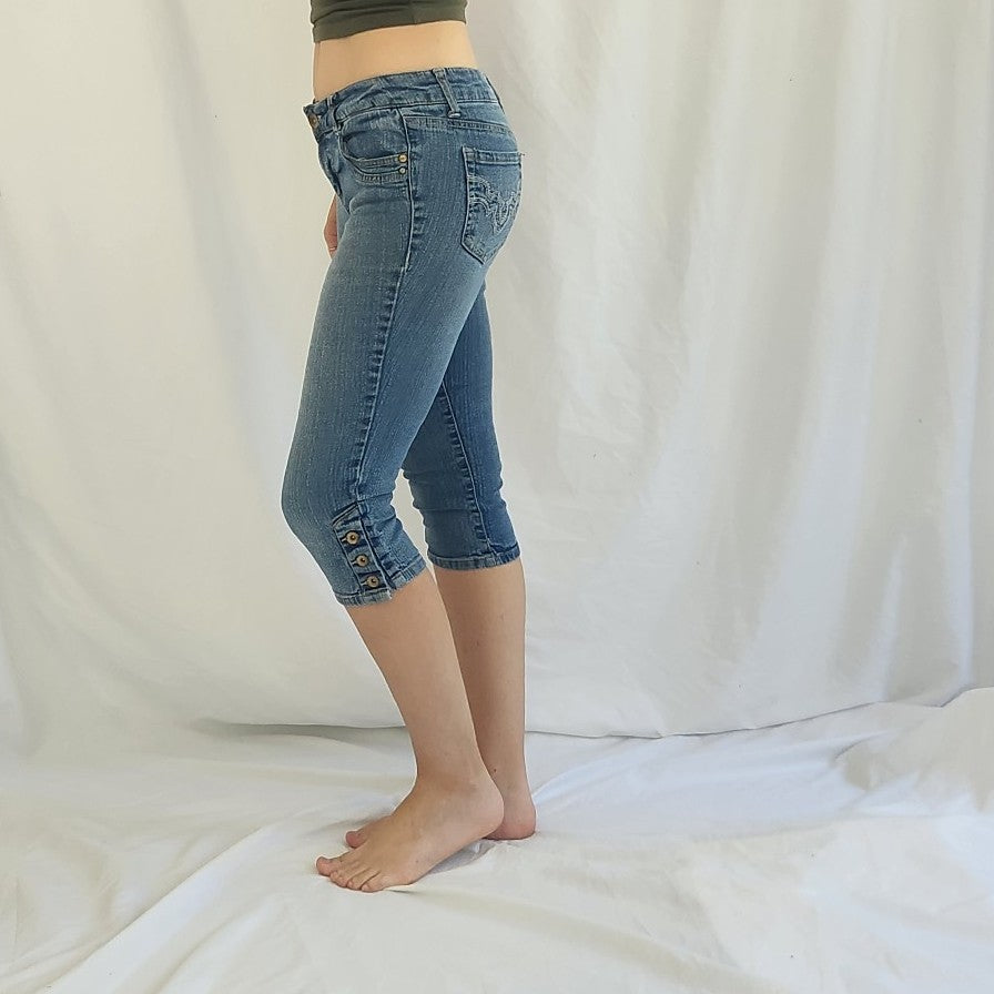 Y2K l.e.i Denim Capris