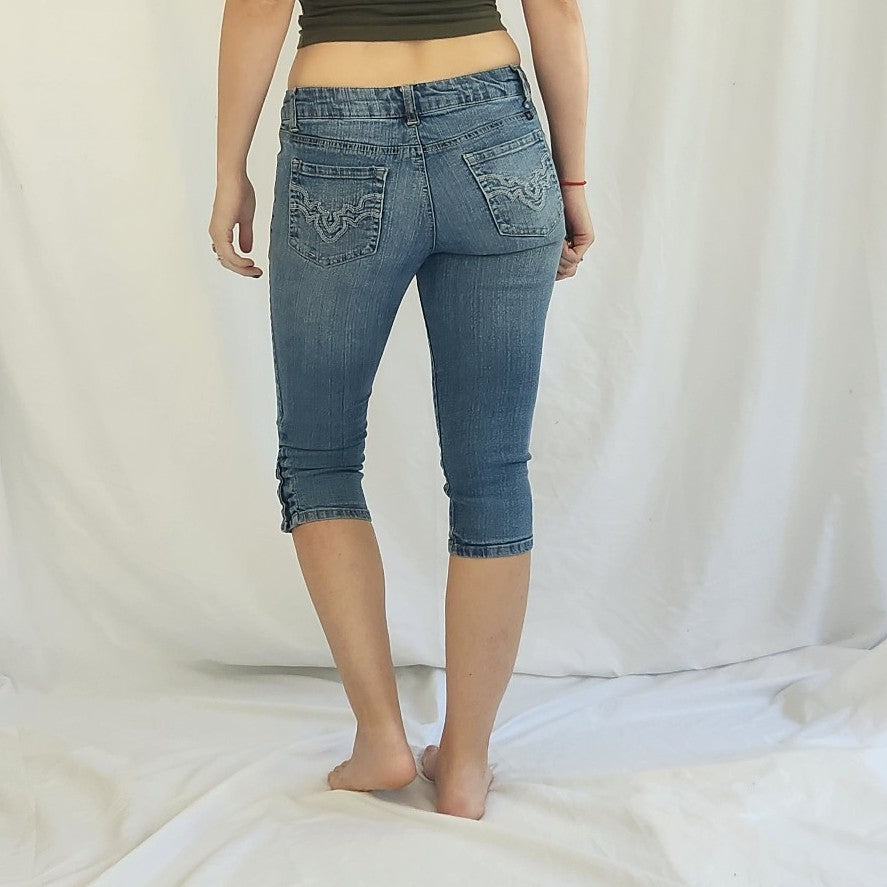 Y2K l.e.i Denim Capris