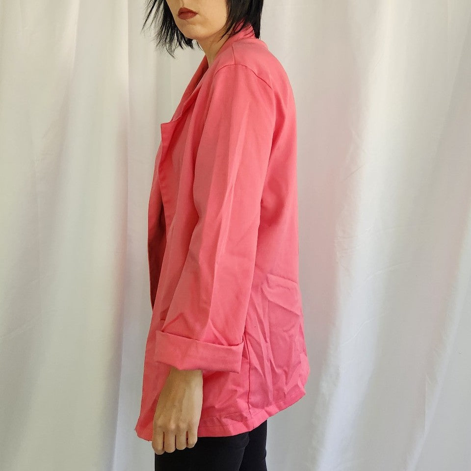 80s Pink Slouchy Blazer