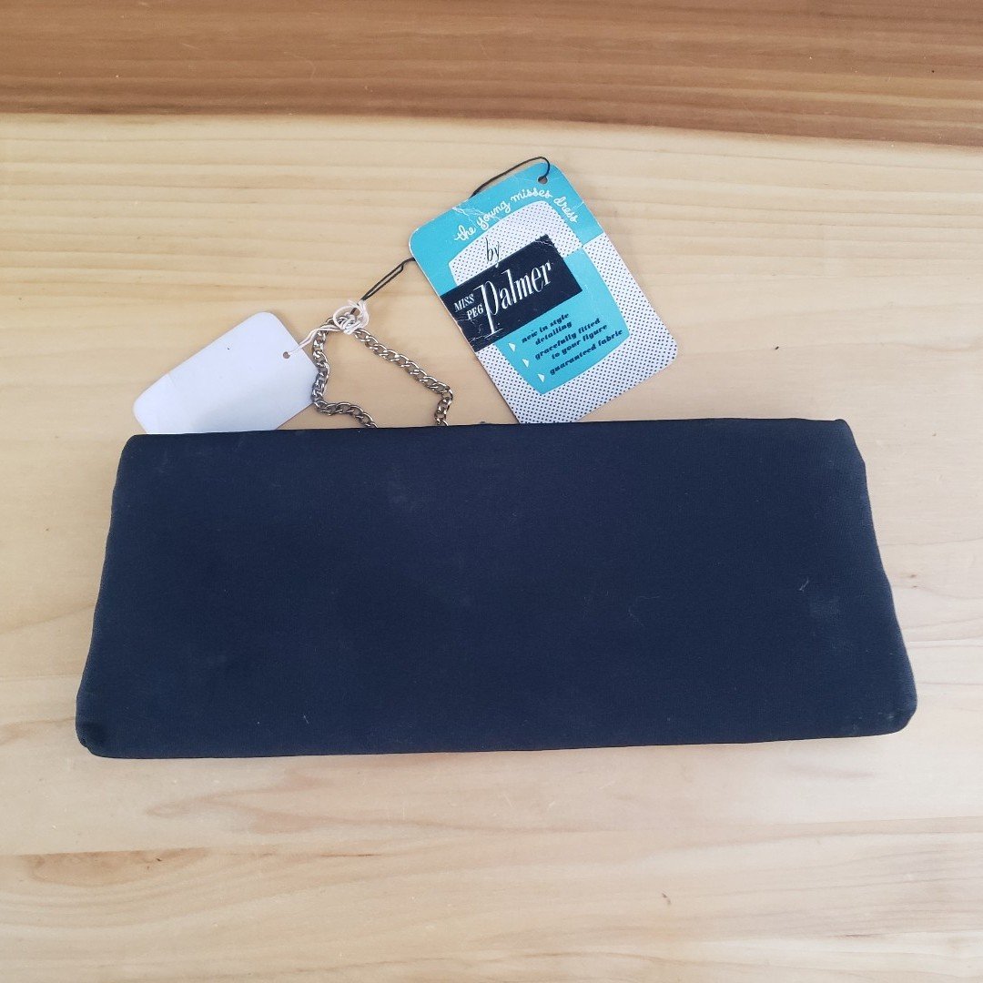 60s Deadstock Black Handbag