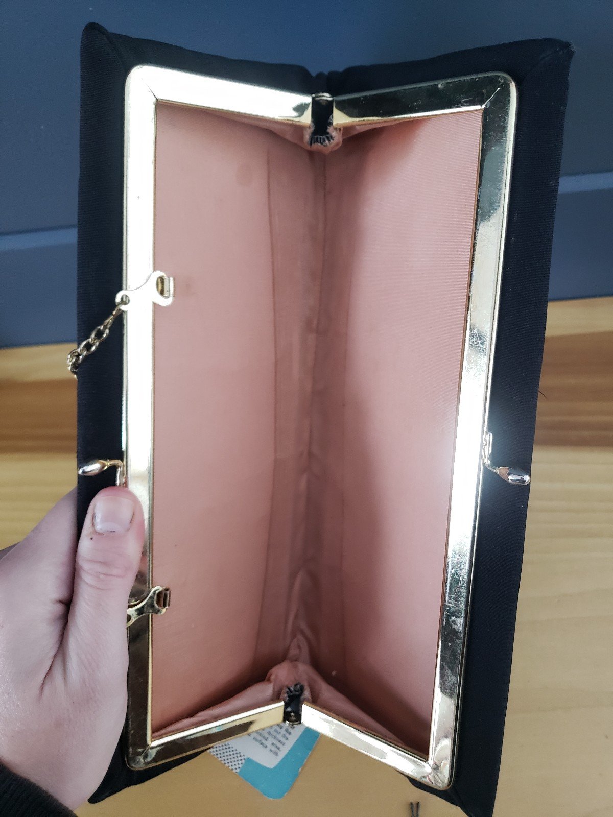 60s Deadstock Black Handbag