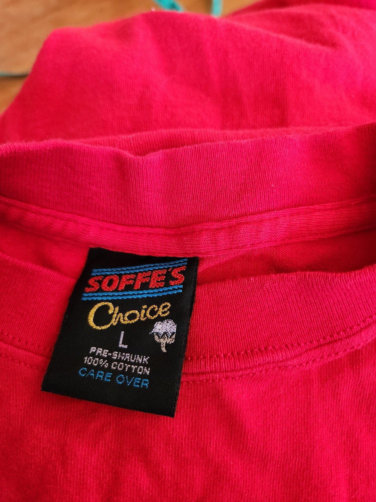 90s Single Stitch Power Zone Red Tee