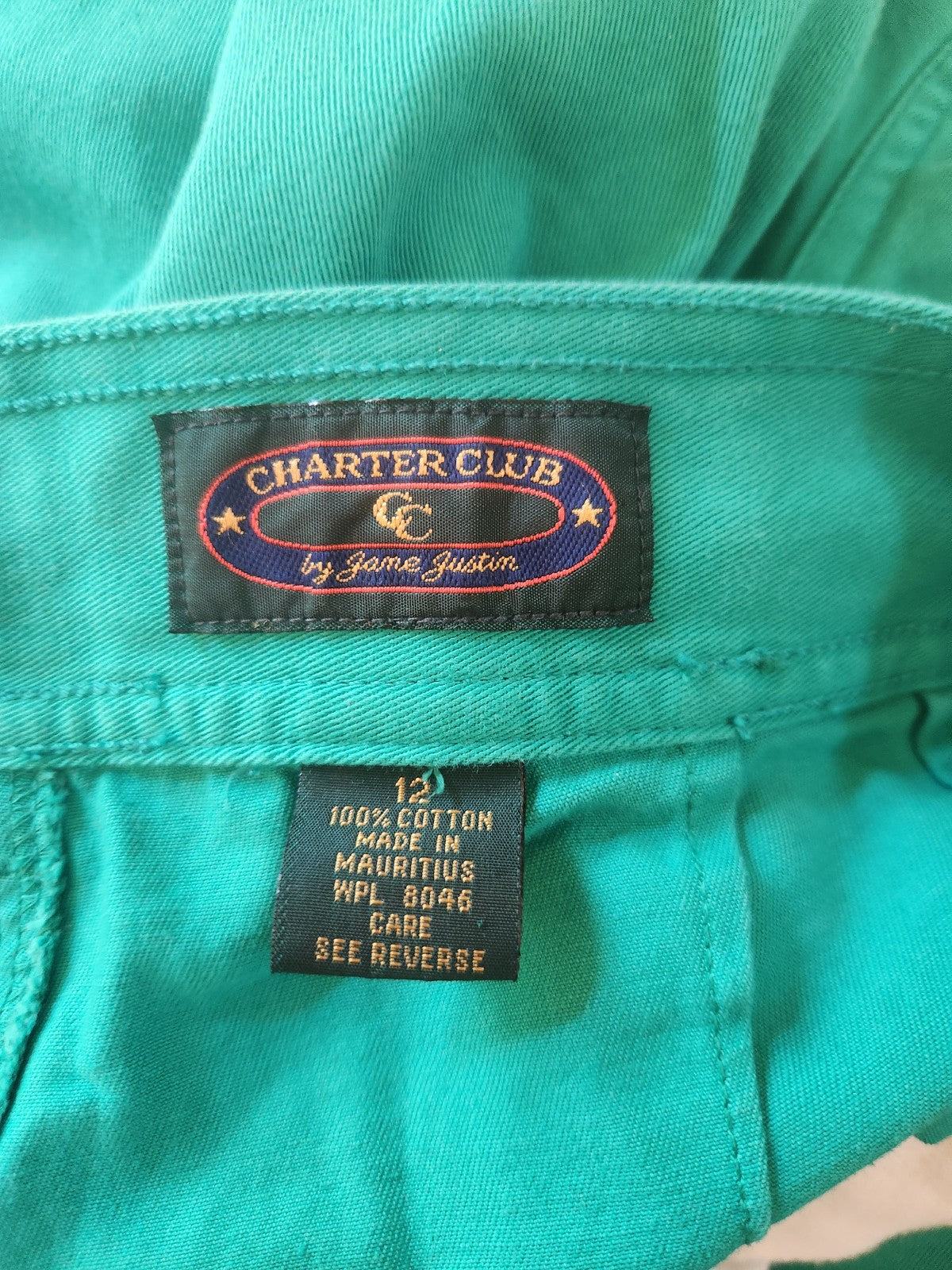 90s Pink and Green Preppy Shorts and Polo Set