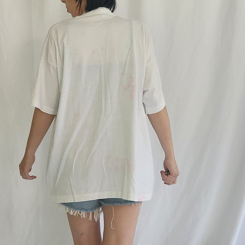90s Sequin Butterfly Oversize Tee