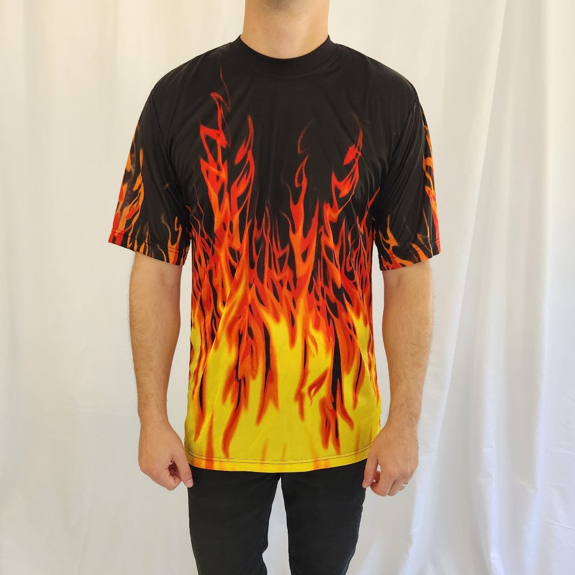 Y2K Flames Tee