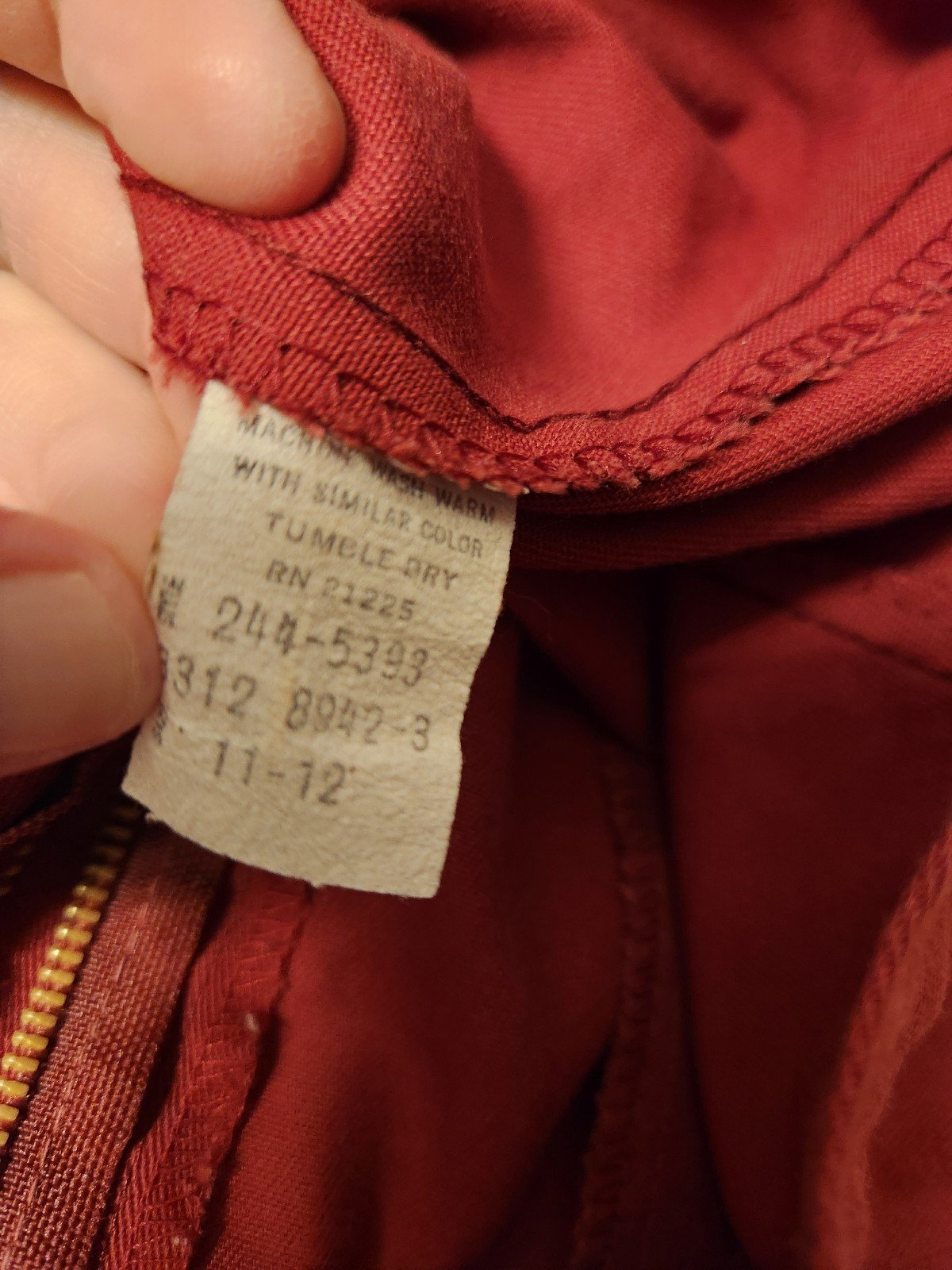 70s/80s Red High Waisted Shorts