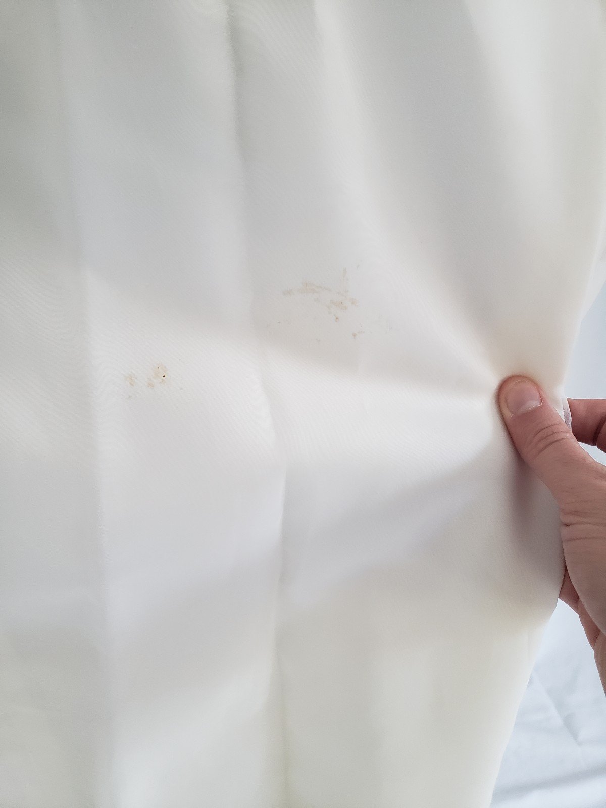 50s(?) Hand Made Cream Wedding Dress