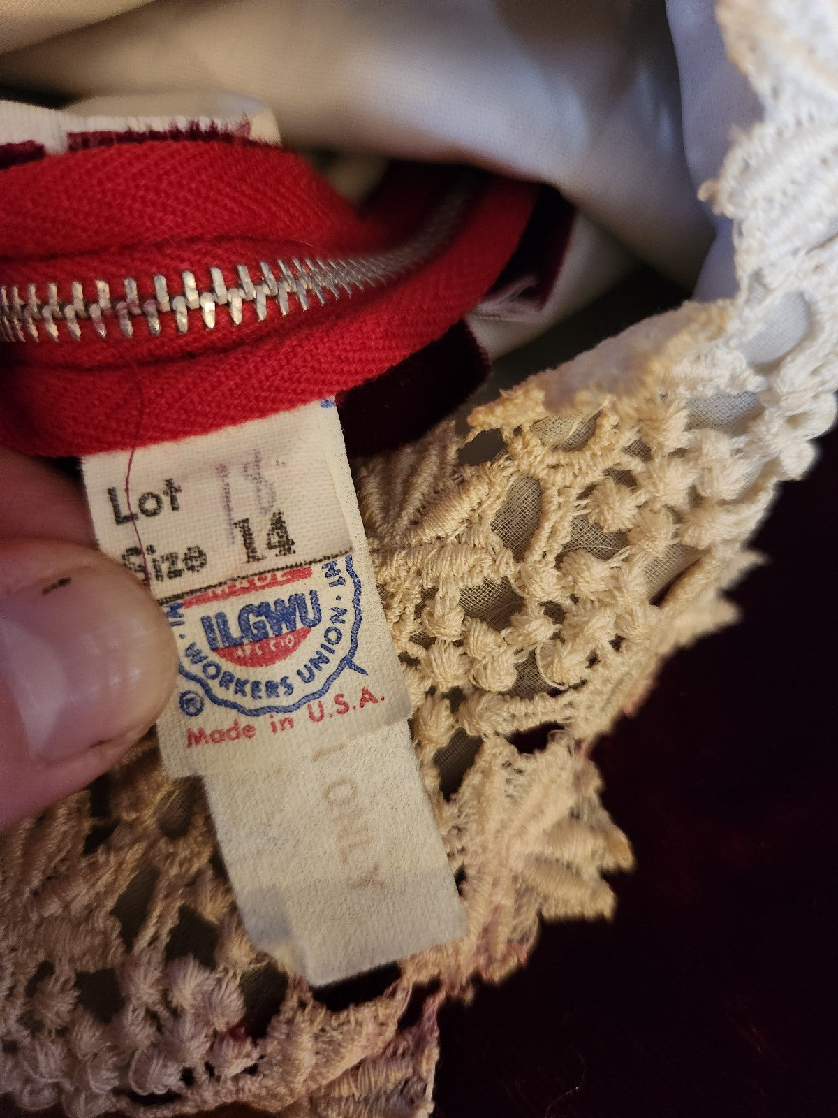 70s Burgundy Velvet Edwardian Inspired Dress