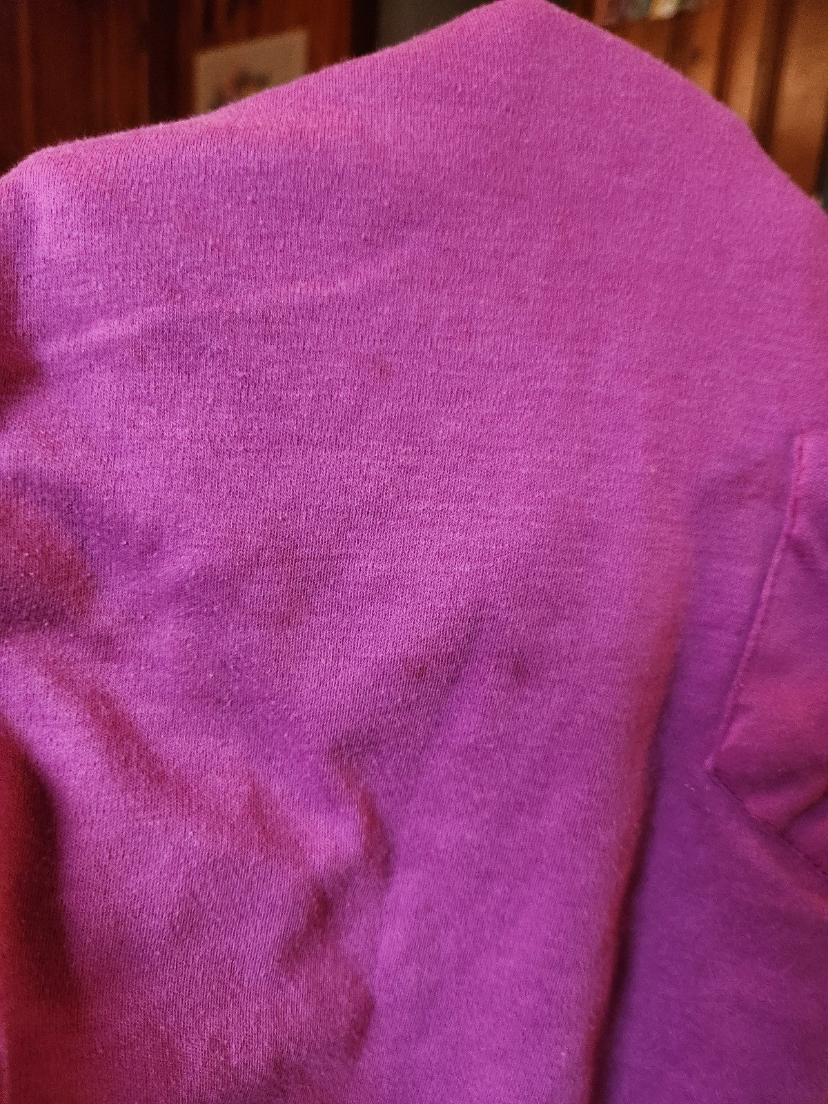 70s Purple Pocket Tee