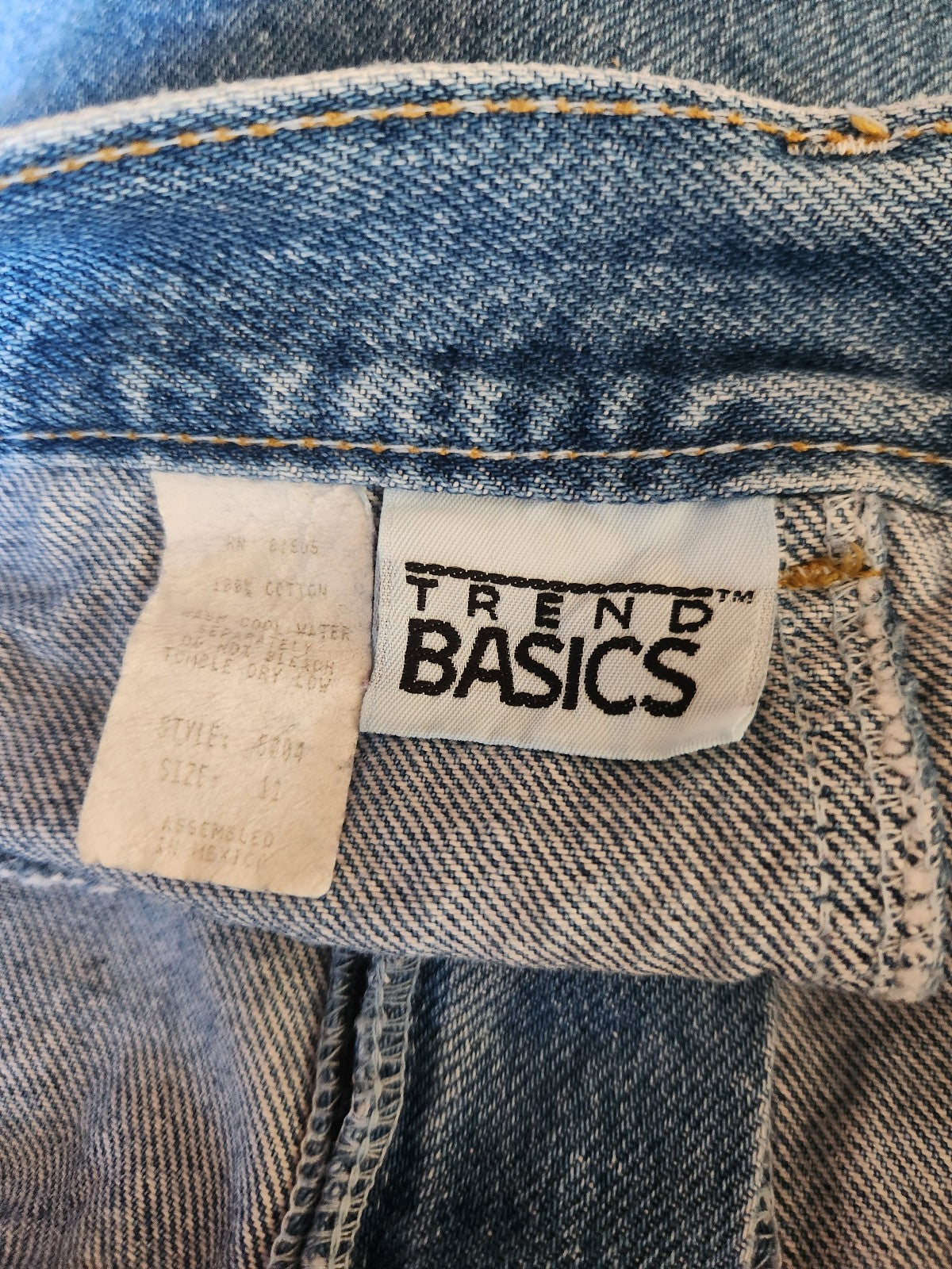 90s Denim Pencil Skirt
