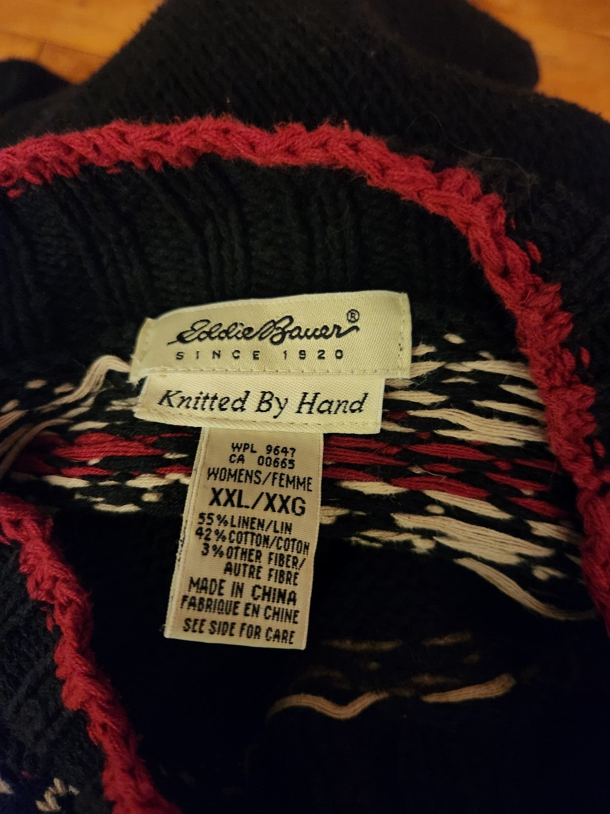 90s Eddie Bauer Snowshoe Sweater