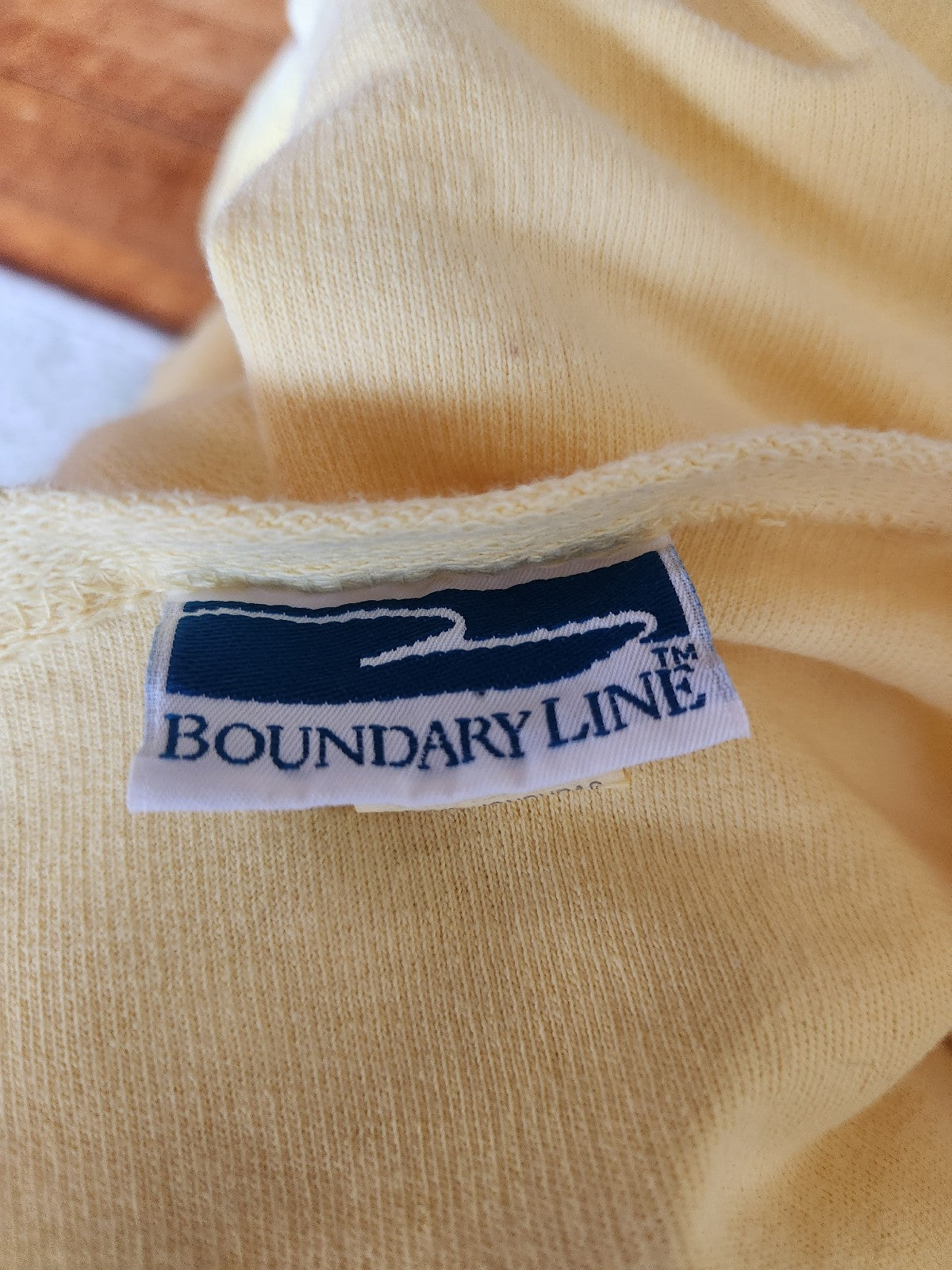 90s 100% Cotton Yellow Oversized Dress