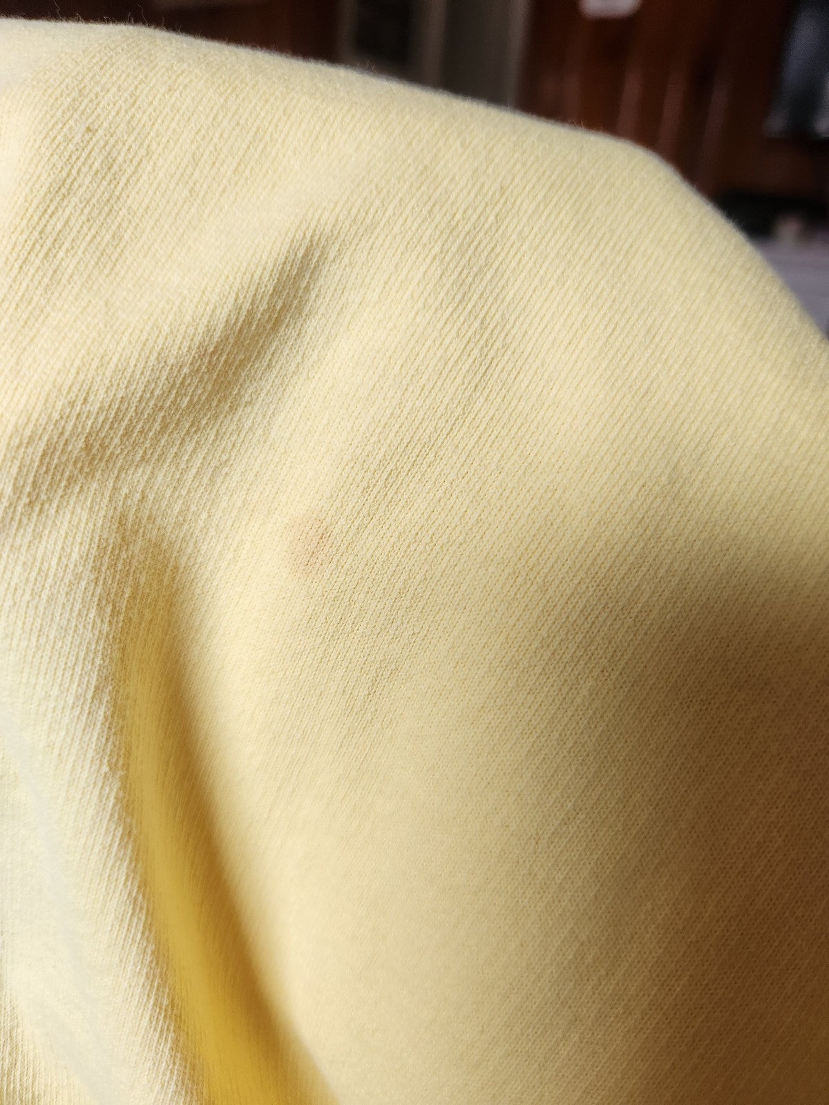 90s 100% Cotton Yellow Oversized Dress