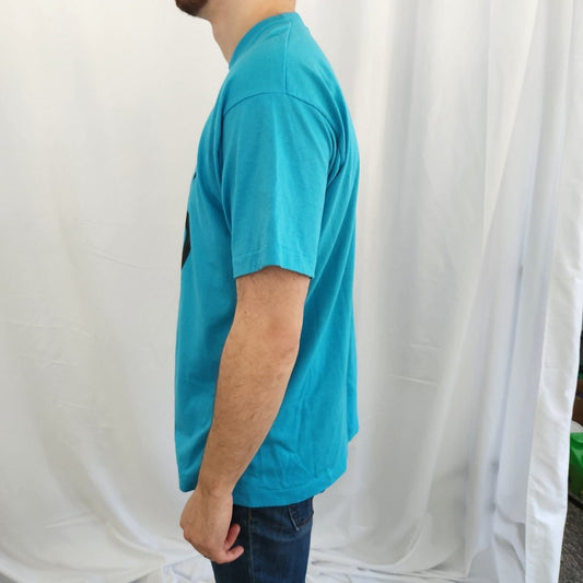 90s Blue Just Say No Tee