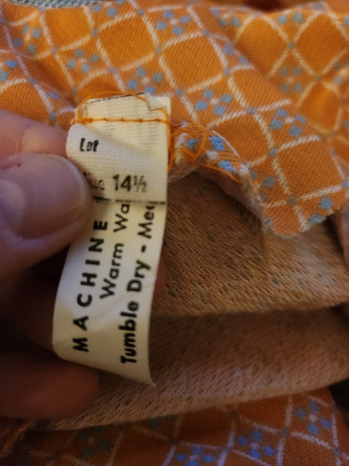 70s Yellow and Blue Minidress
