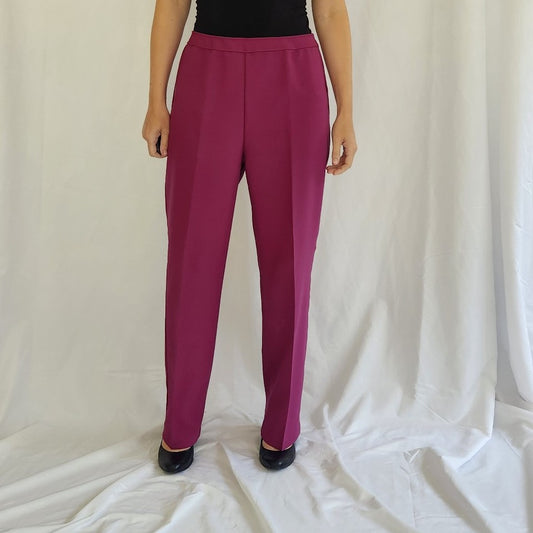80s Purple Pleated Levi's Bend Over Trousers