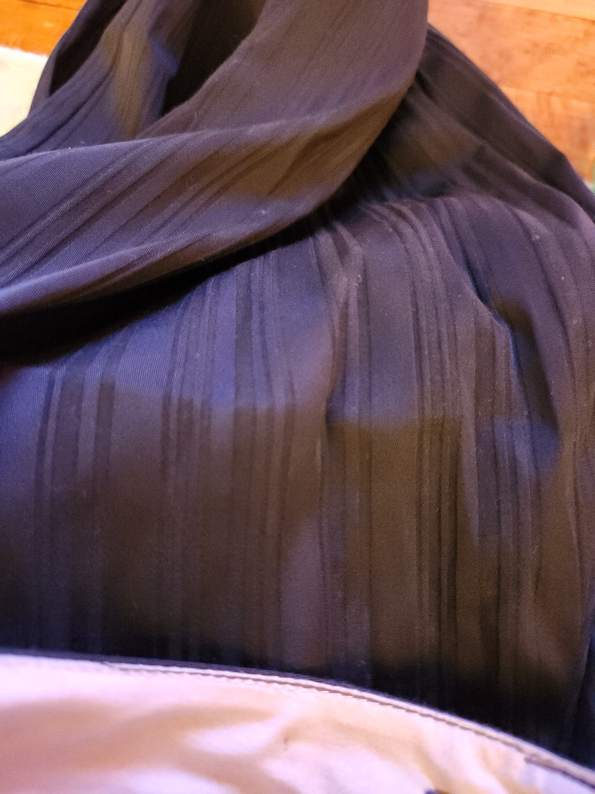 Y2K Black Striped Trousers