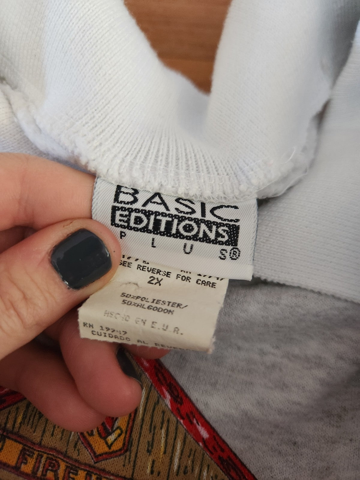 90s Firehouse Dalmatian Puppies Collared Sweatshirt