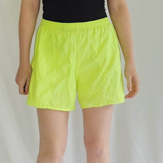 90s Trek Neon Bike Shorts