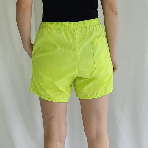 90s Trek Neon Bike Shorts