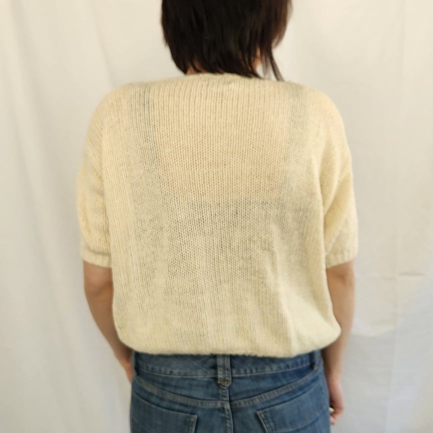 90s/Y2K Summer Silk Sweater