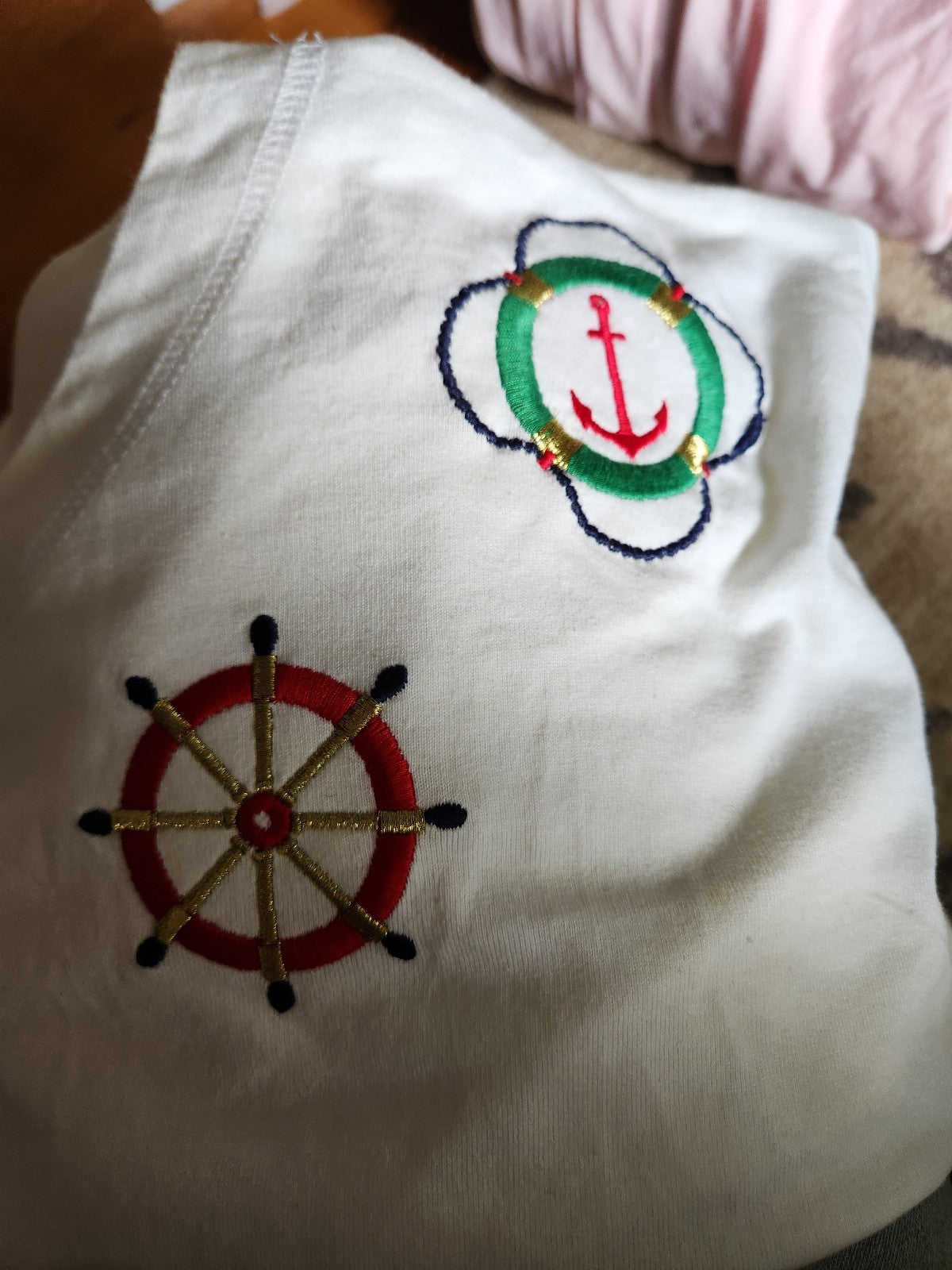 90s Nautical Themed Tee