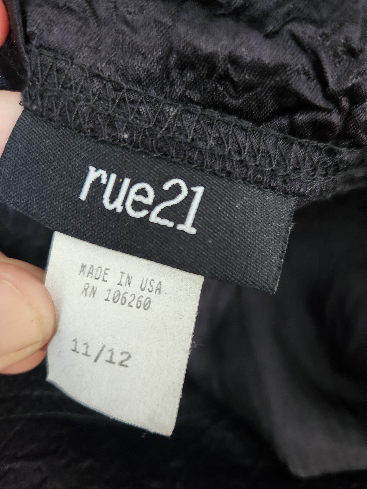 Y2K Black Satin Cargo Pants