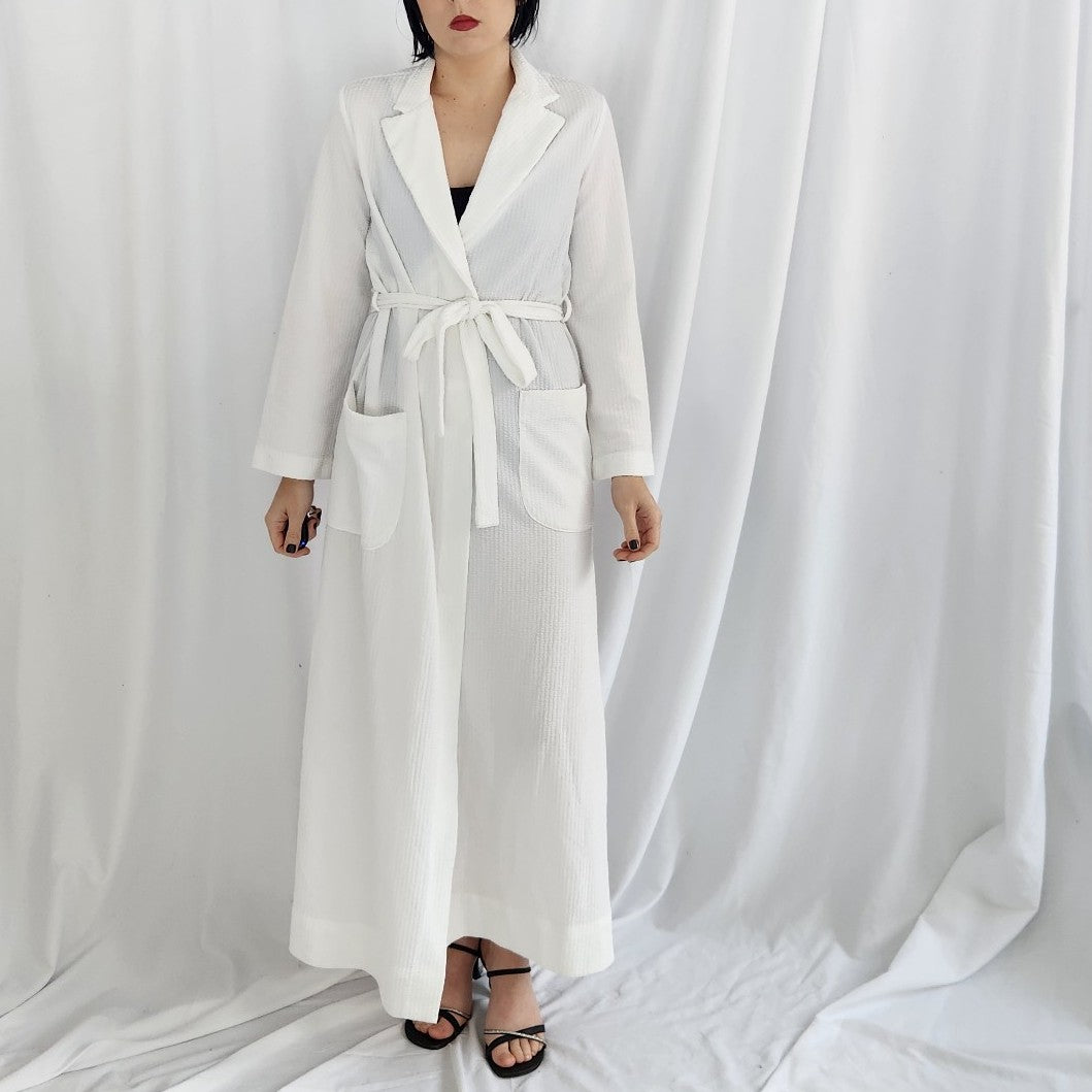 70s White Robe