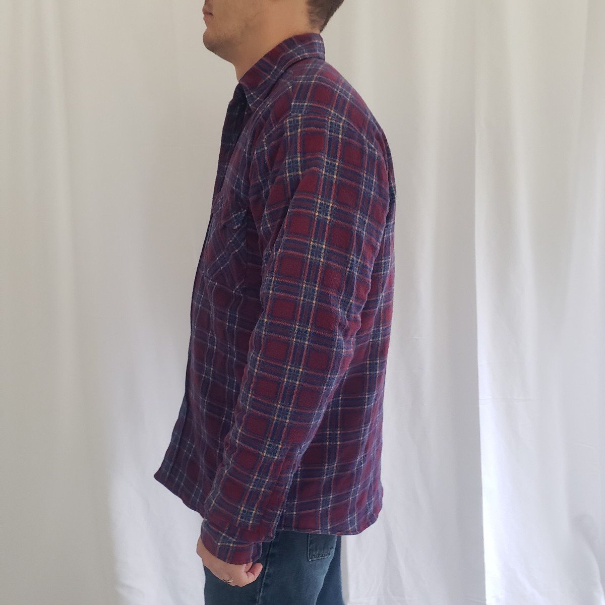 90s Plaid Shacket