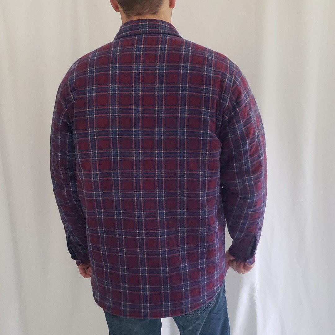 90s Plaid Shacket