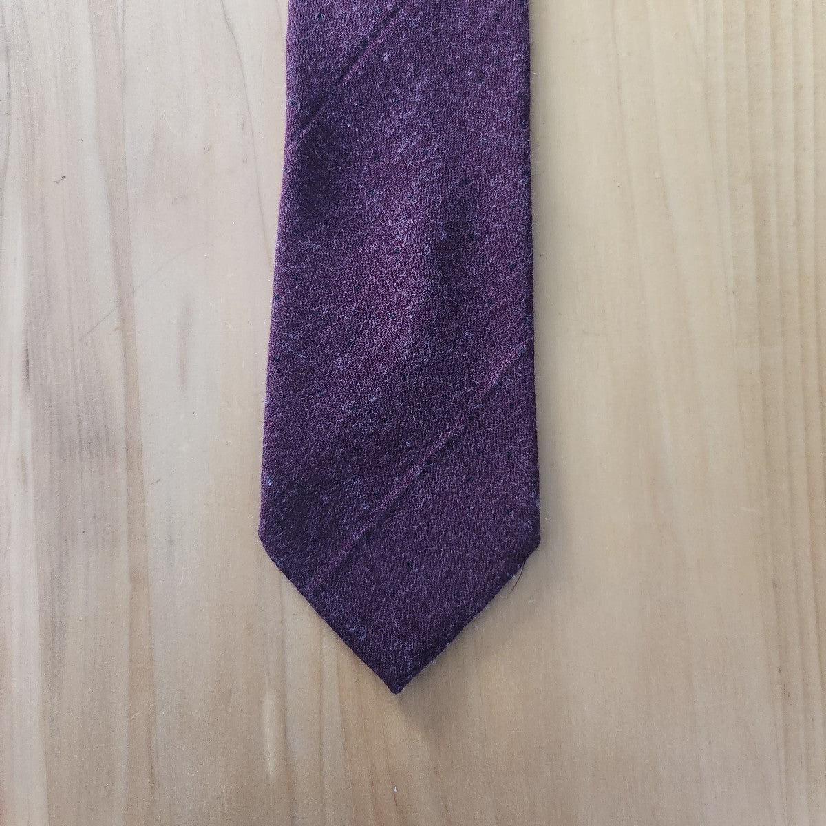 Burgundy Italian Lambswool Tie