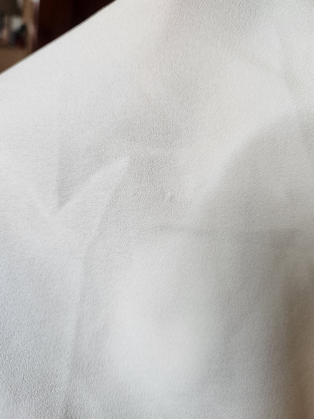 70s White Short Sleeve Blouse