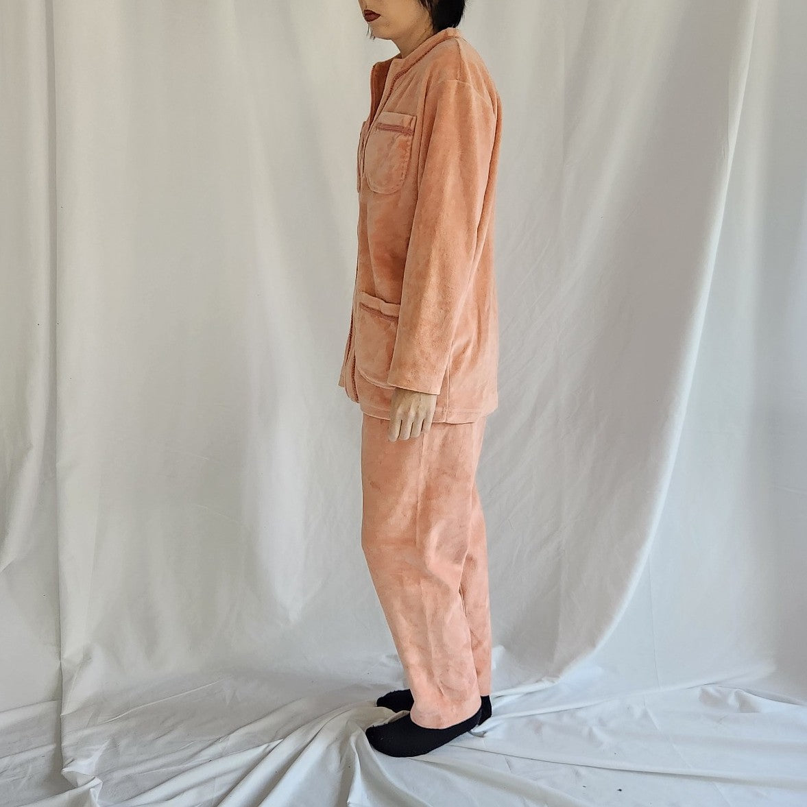 90s Pink Terrycloth Sweat Set