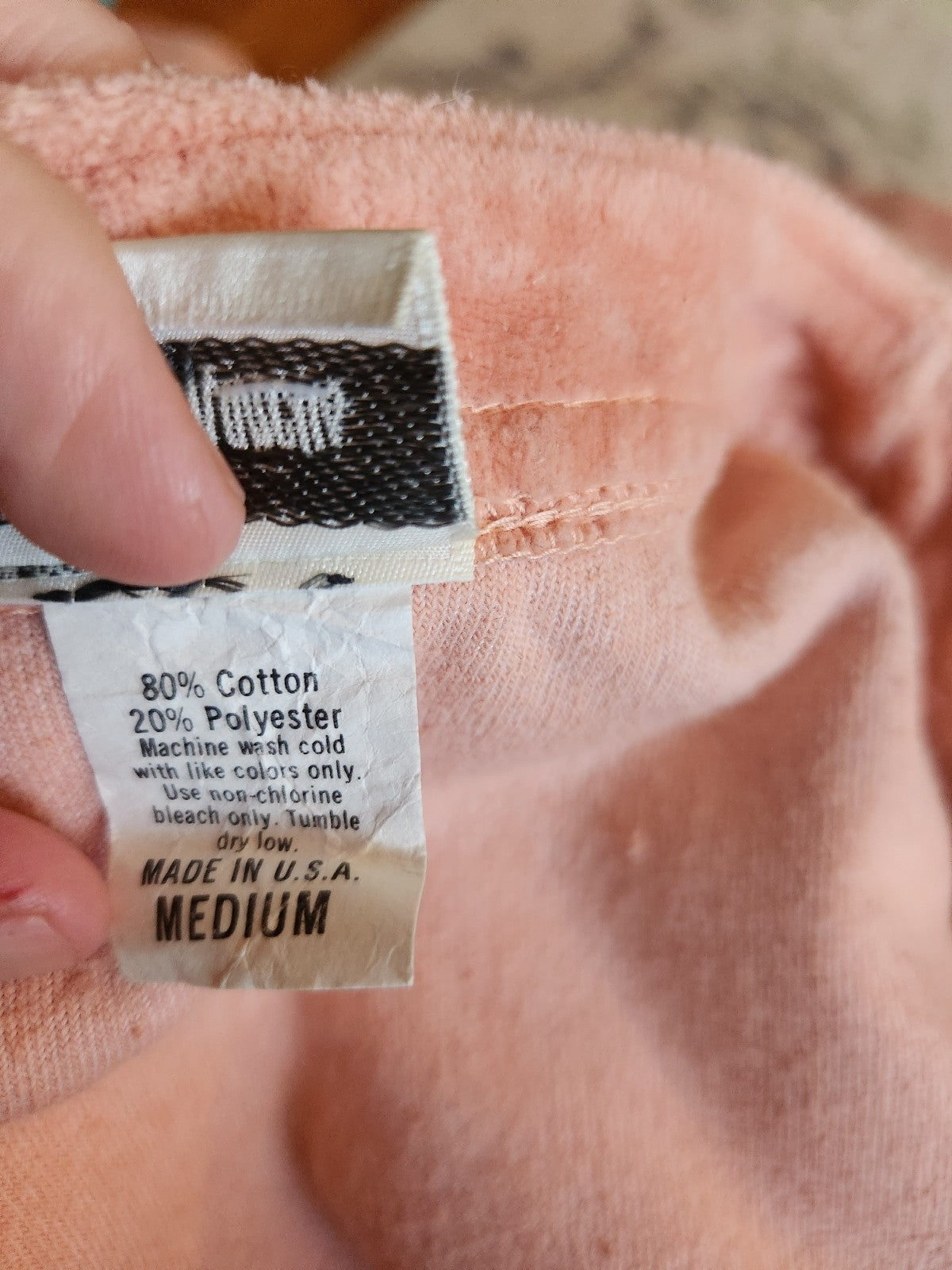 90s Pink Terrycloth Sweat Set