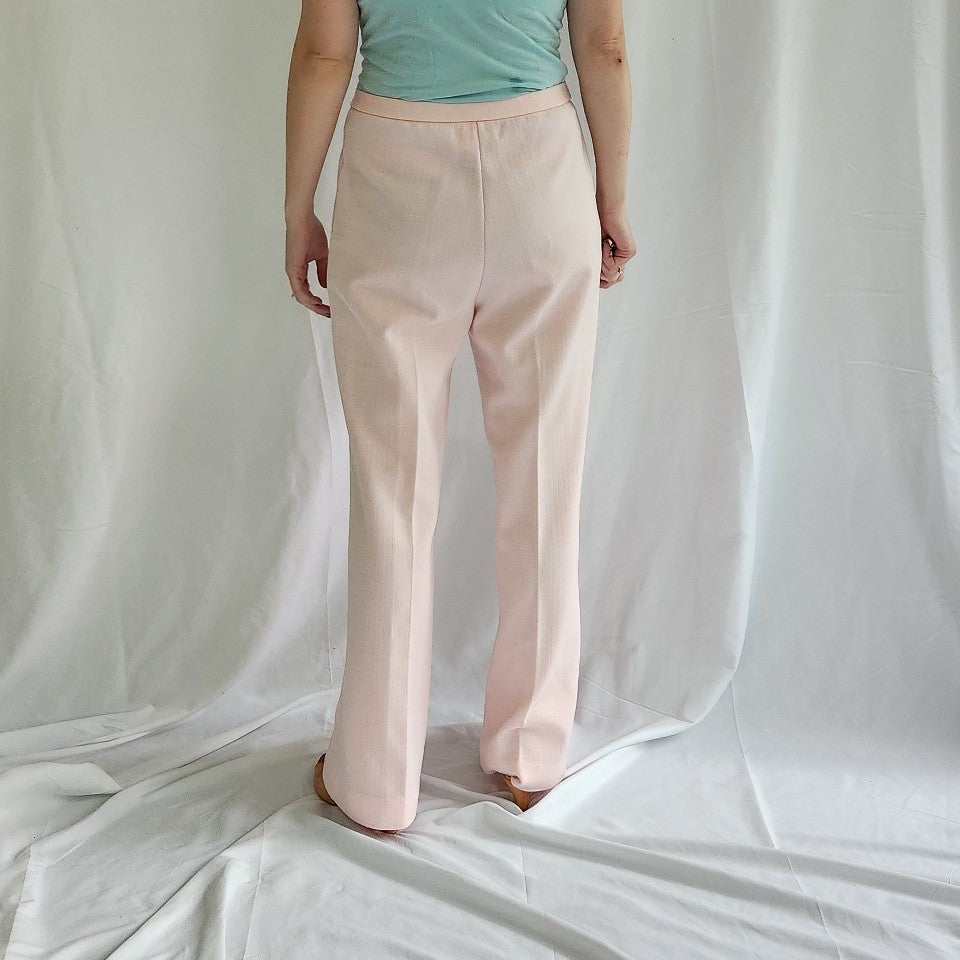 70s/80s Pink Pleated Pants