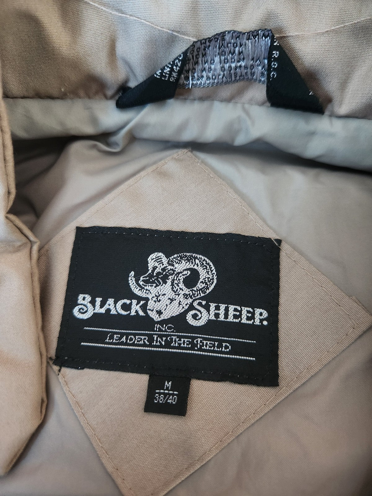 80s/90s Tan Down Filled Fishing Vest