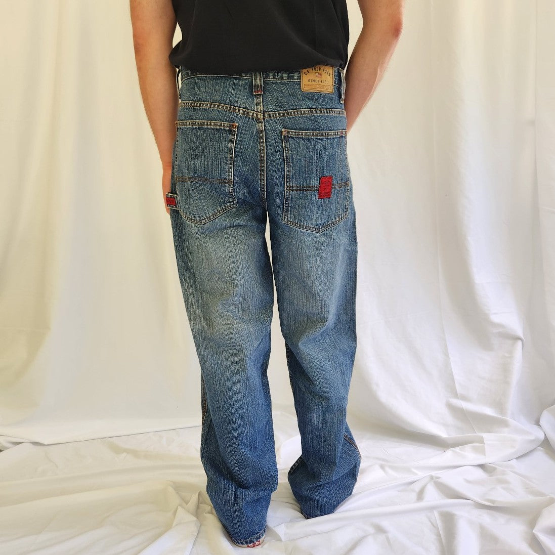 Y2K US Polo Assn Baggy Carpenter Jeans