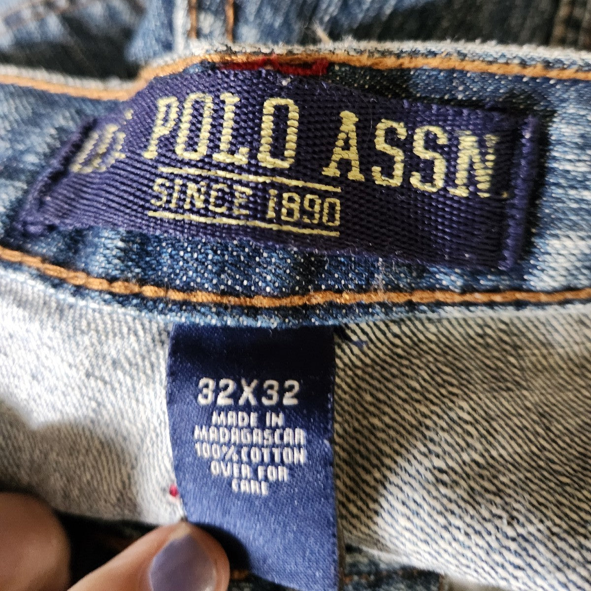 Y2K US Polo Assn Baggy Carpenter Jeans