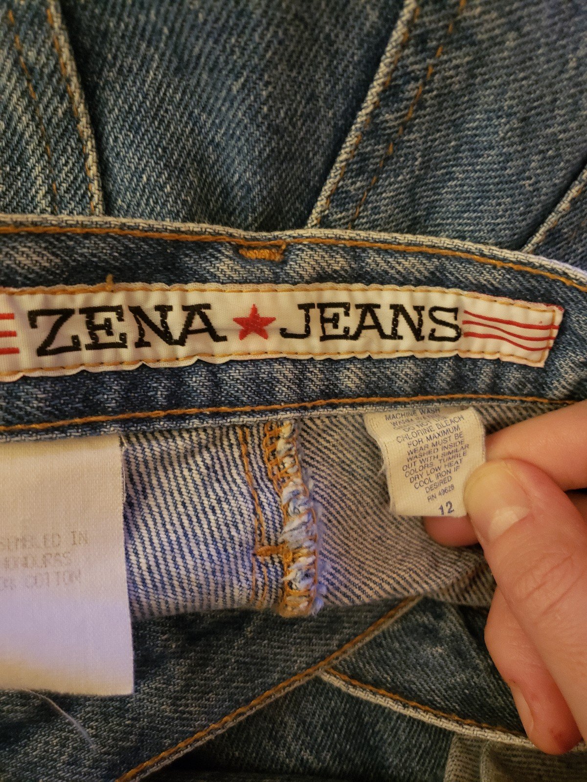 80s High Rise Button Fly Jeans