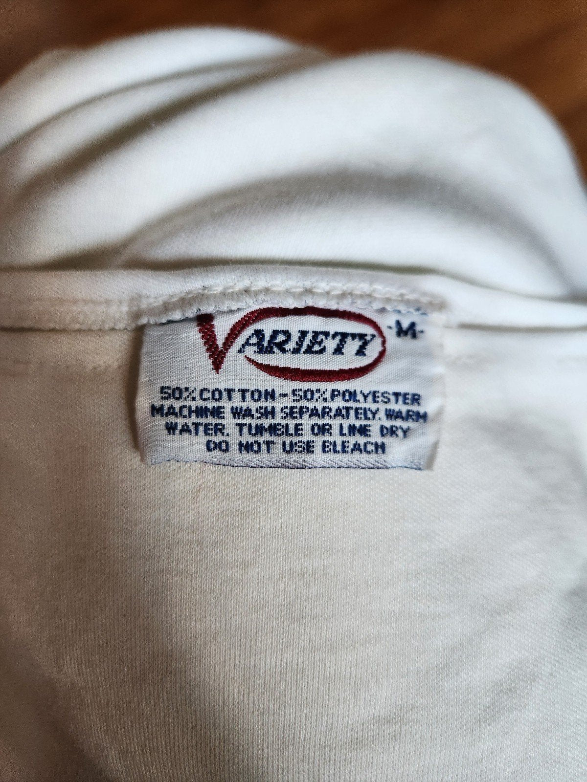 80s White and Green High Energy Tee