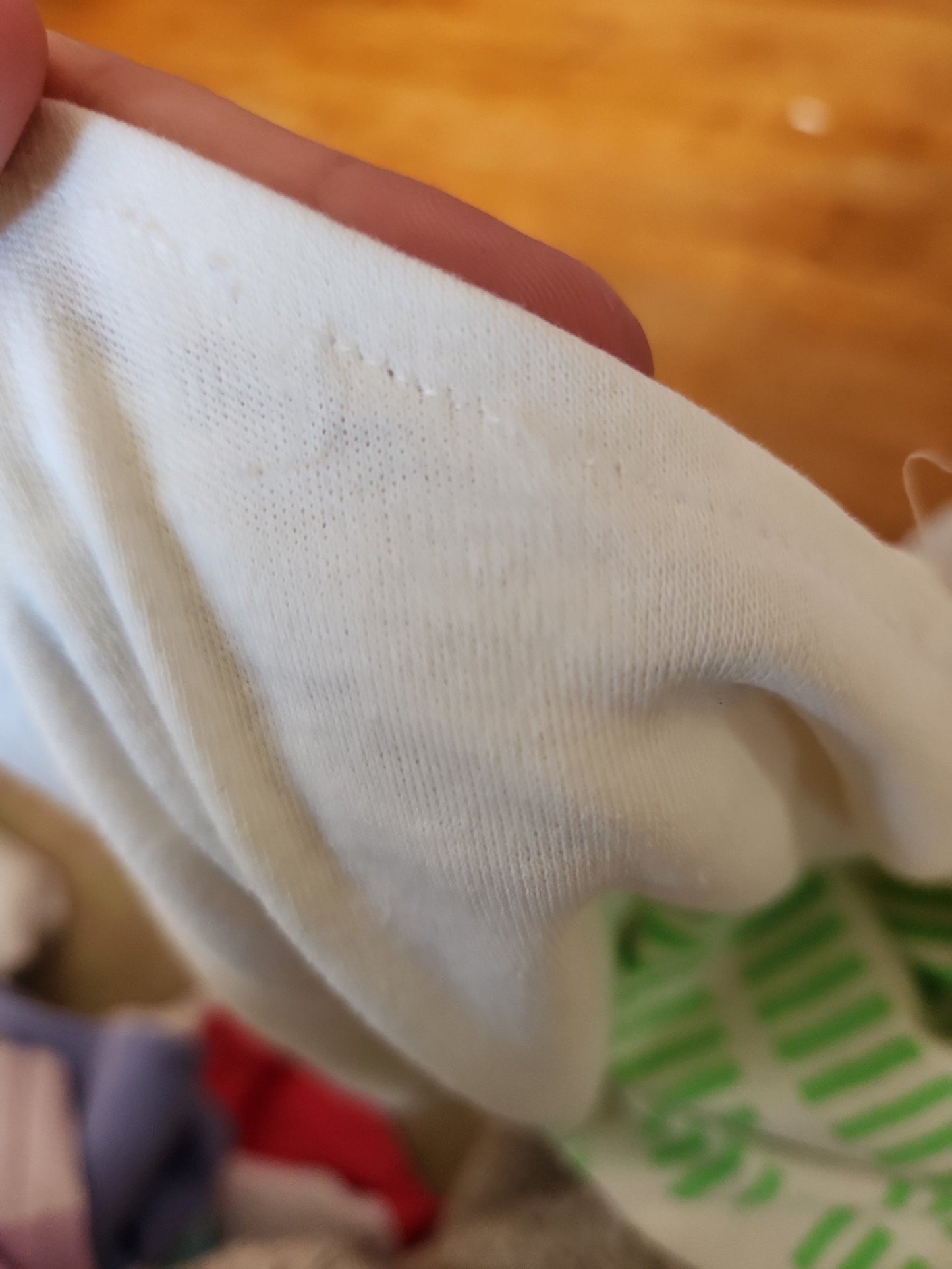 80s White and Green High Energy Tee